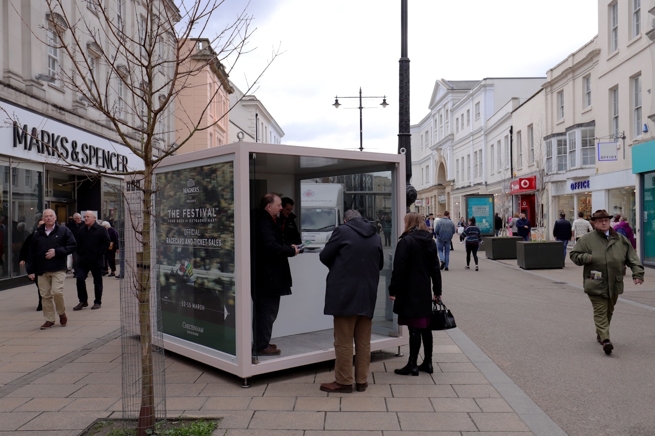 PODS in Cheltenham for The Festival 2019