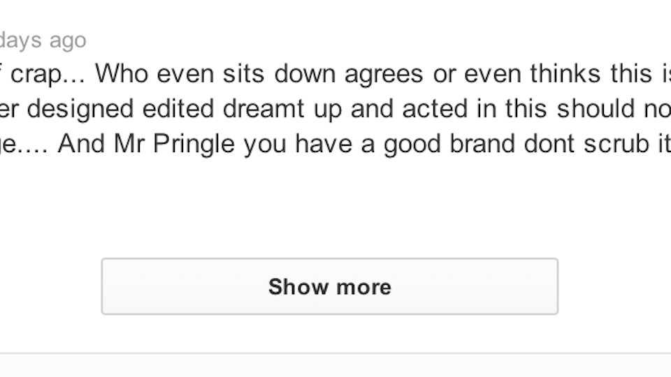 Pringles feedback