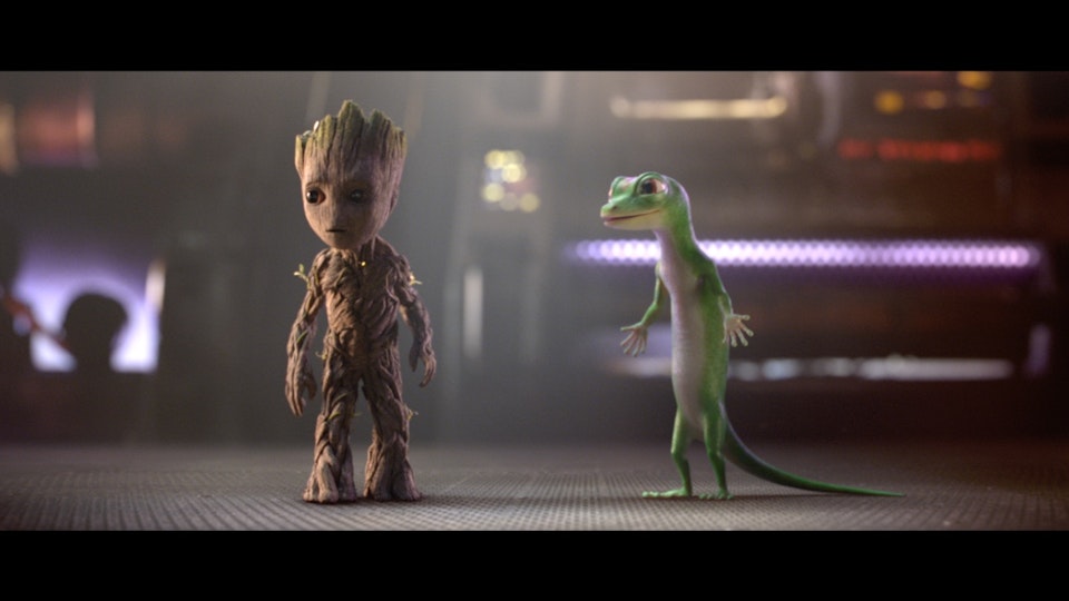 GEICO - Guardians of the Galaxy Vol. 2: Groot and Gecko Team Up