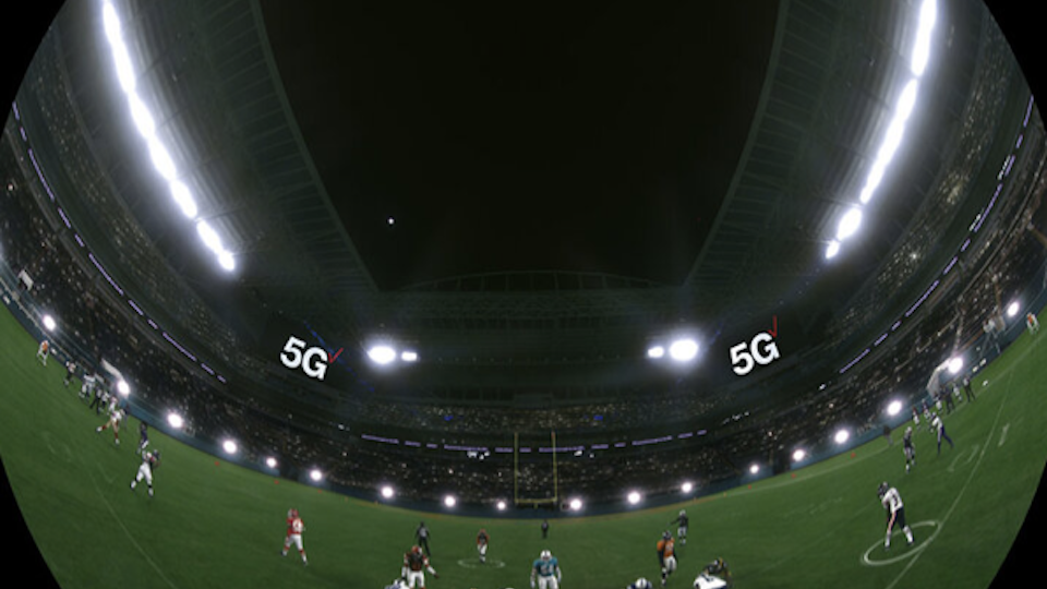 Verizon 5G Stadium - Superbowl LIV