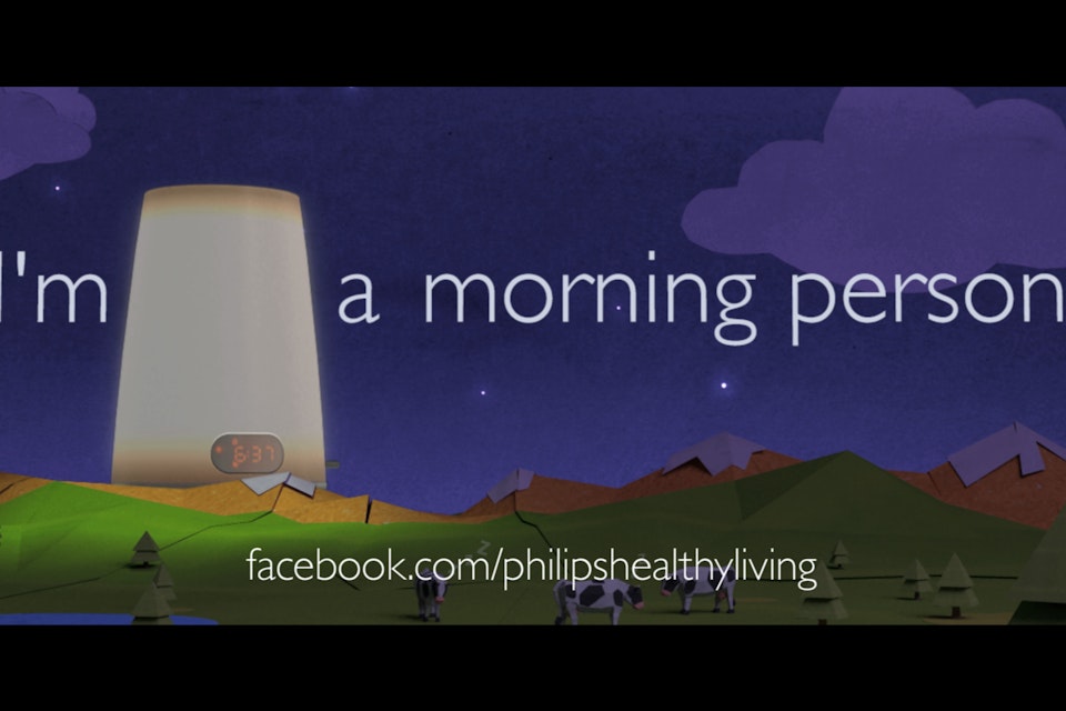 Philips. Make me a morning person. European Campaign -