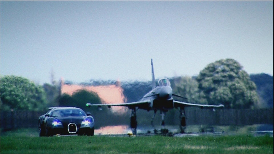 Top Gear Veyron vs Eurofighter