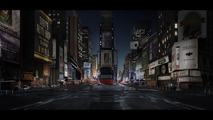 Digital Matte Painting 'New York'