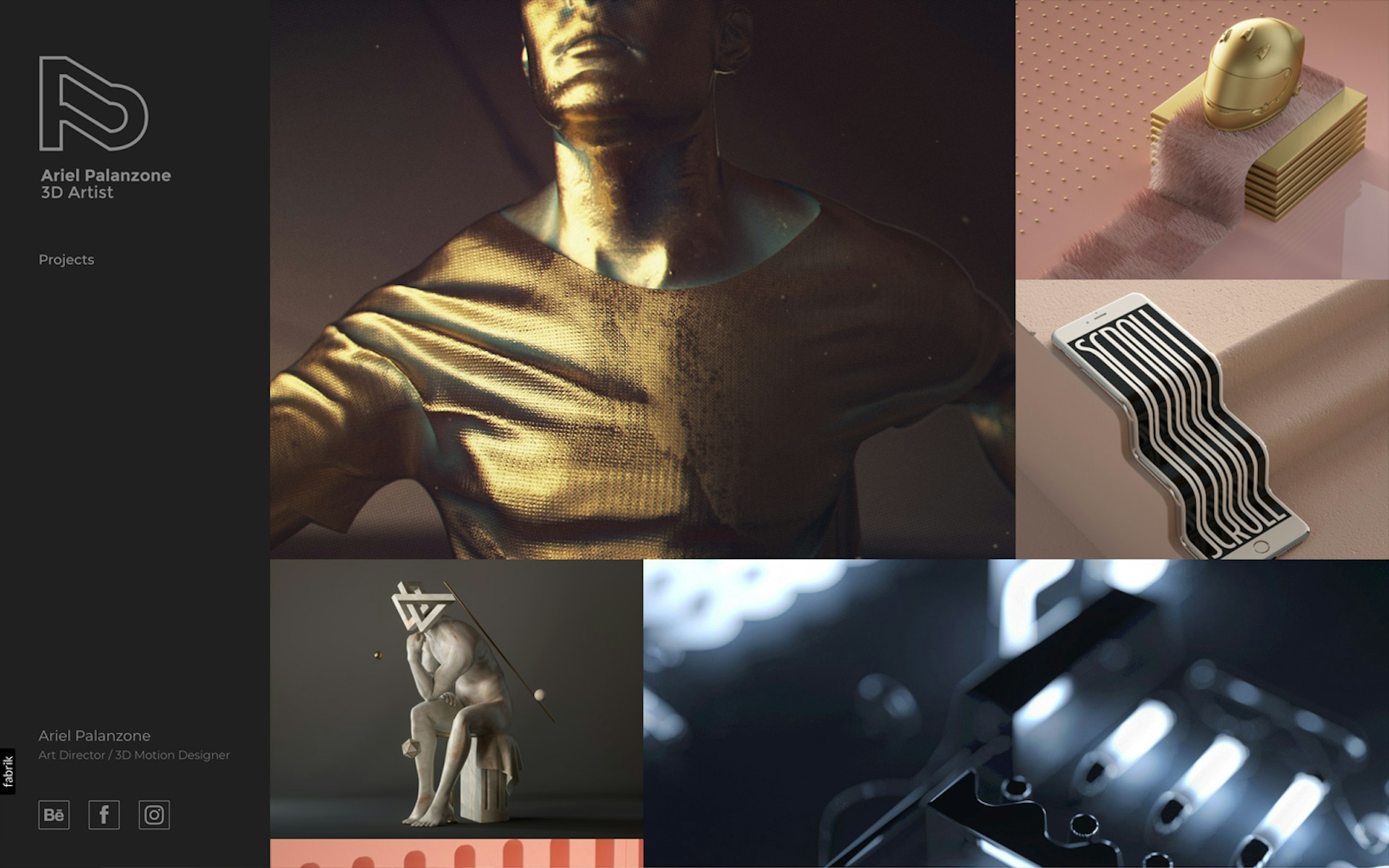 Ariel Palanzone website