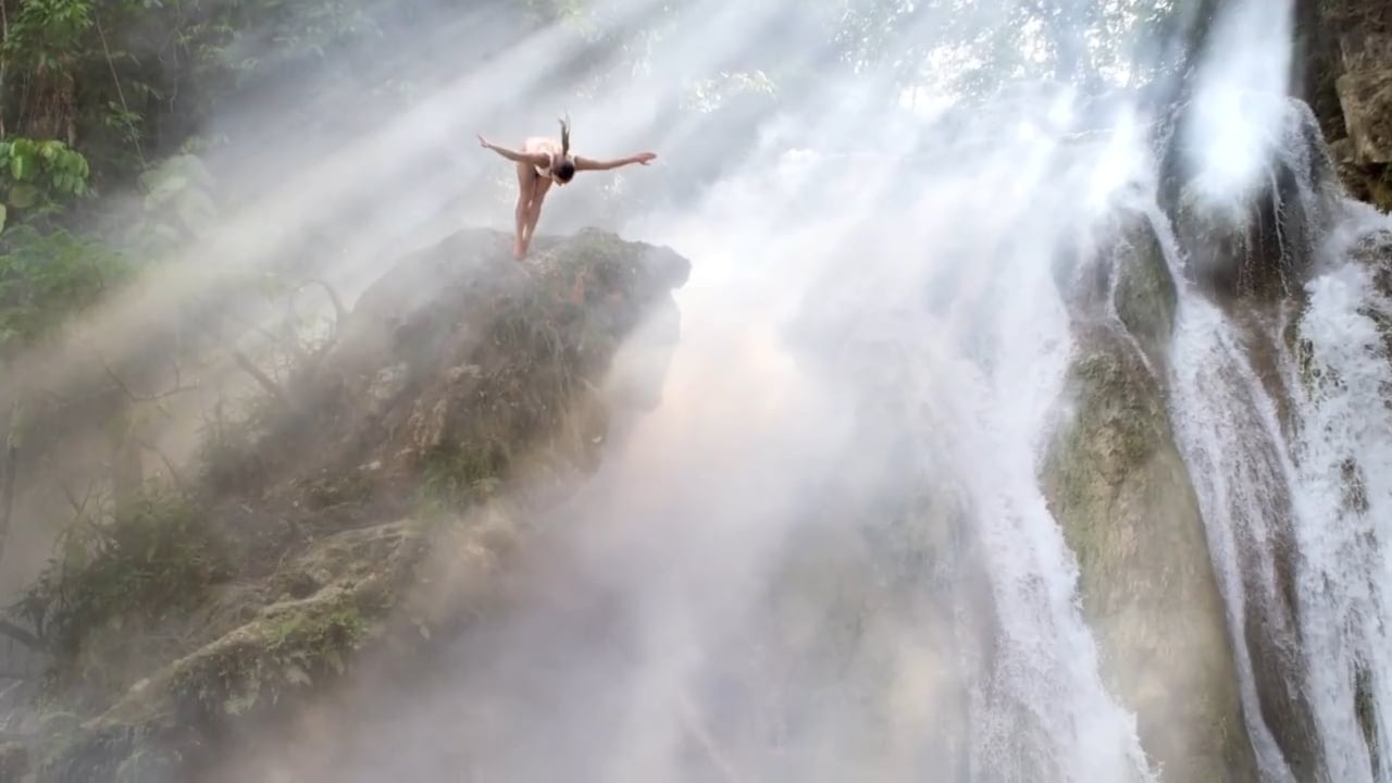 Palmolive - Waterfall shot by Oliver Curtis Palmolive - Waterfall shot by Oliver Curtis