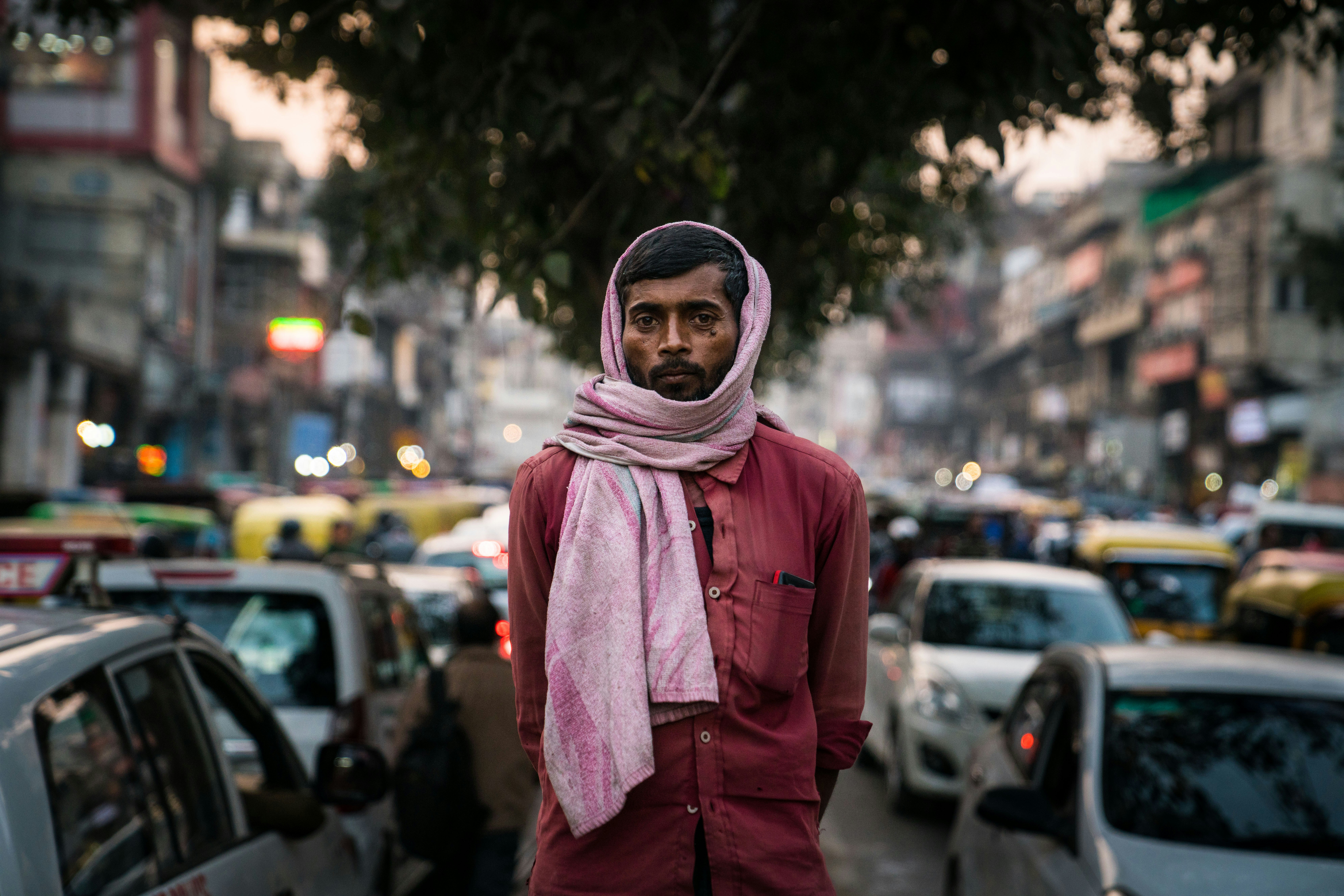 John Rober Brown - In the Middle of Chandi Chowk Road