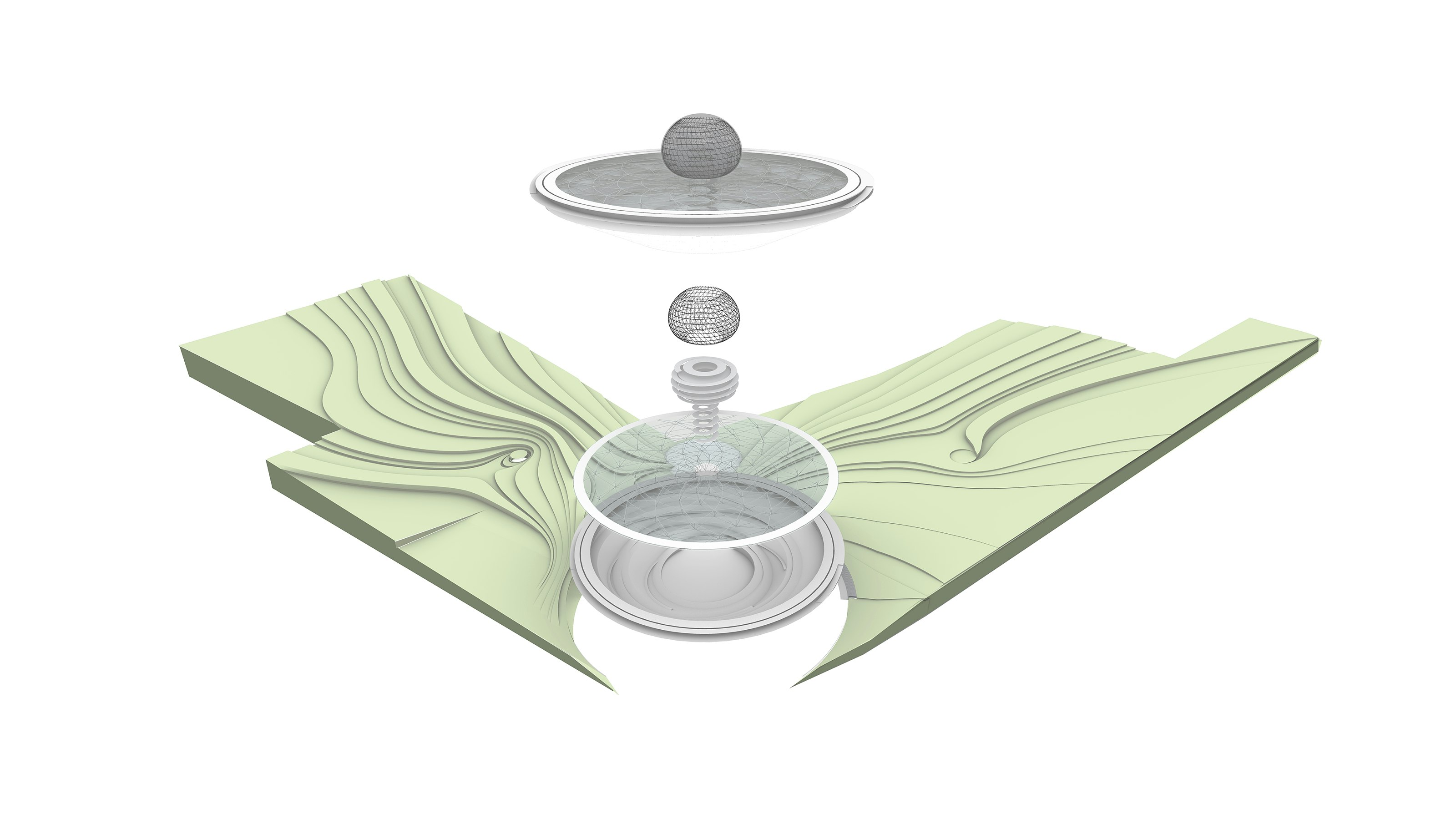 Qianhai landmark 前海地标设计