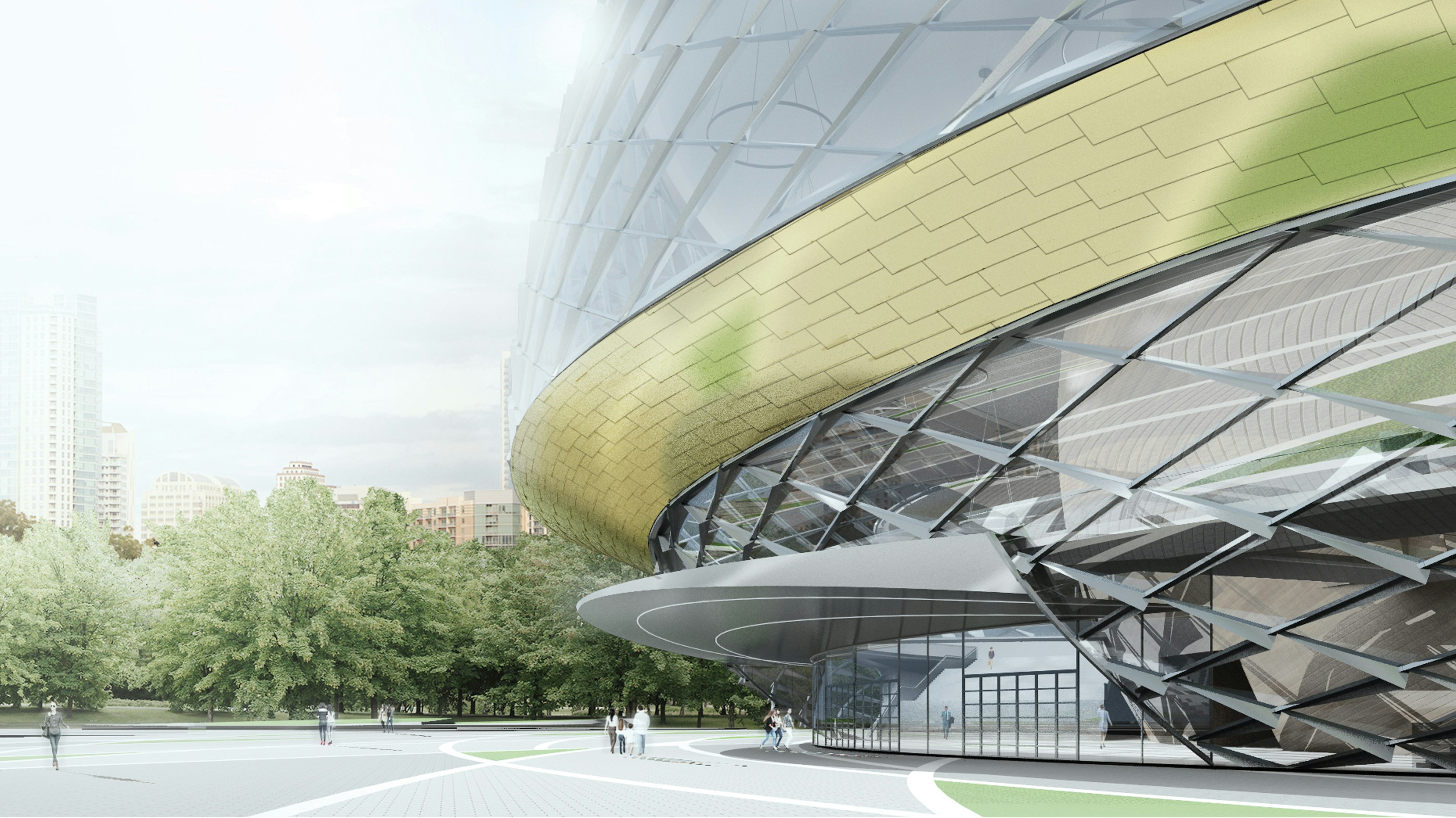 2022 Asian games sports park (winning proposal)