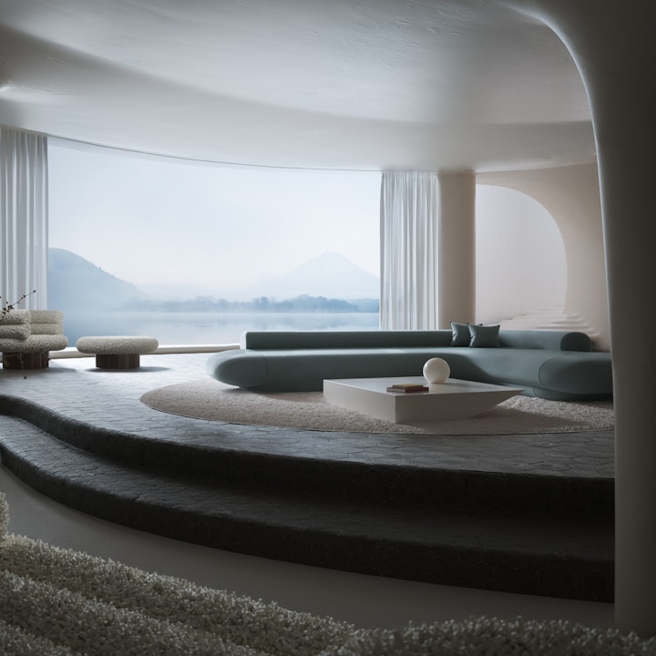 Fabrik - February Mixer: AI Photorealistic Lanscapes, Roboto Serif, The Organic House, 2022 Spotify Mix and Magna Mater.