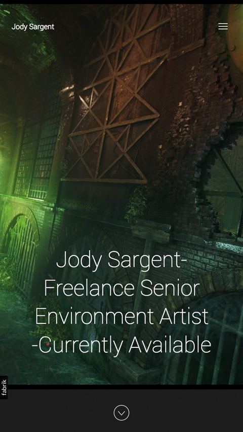 Jody Sargent mobile website