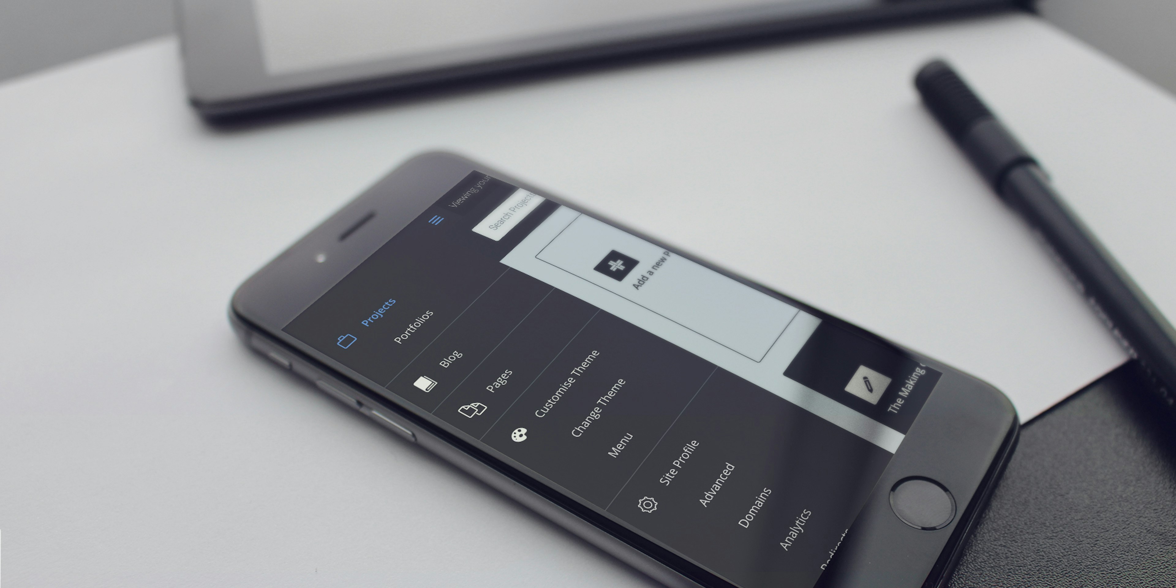 Update your portfolio anywhere