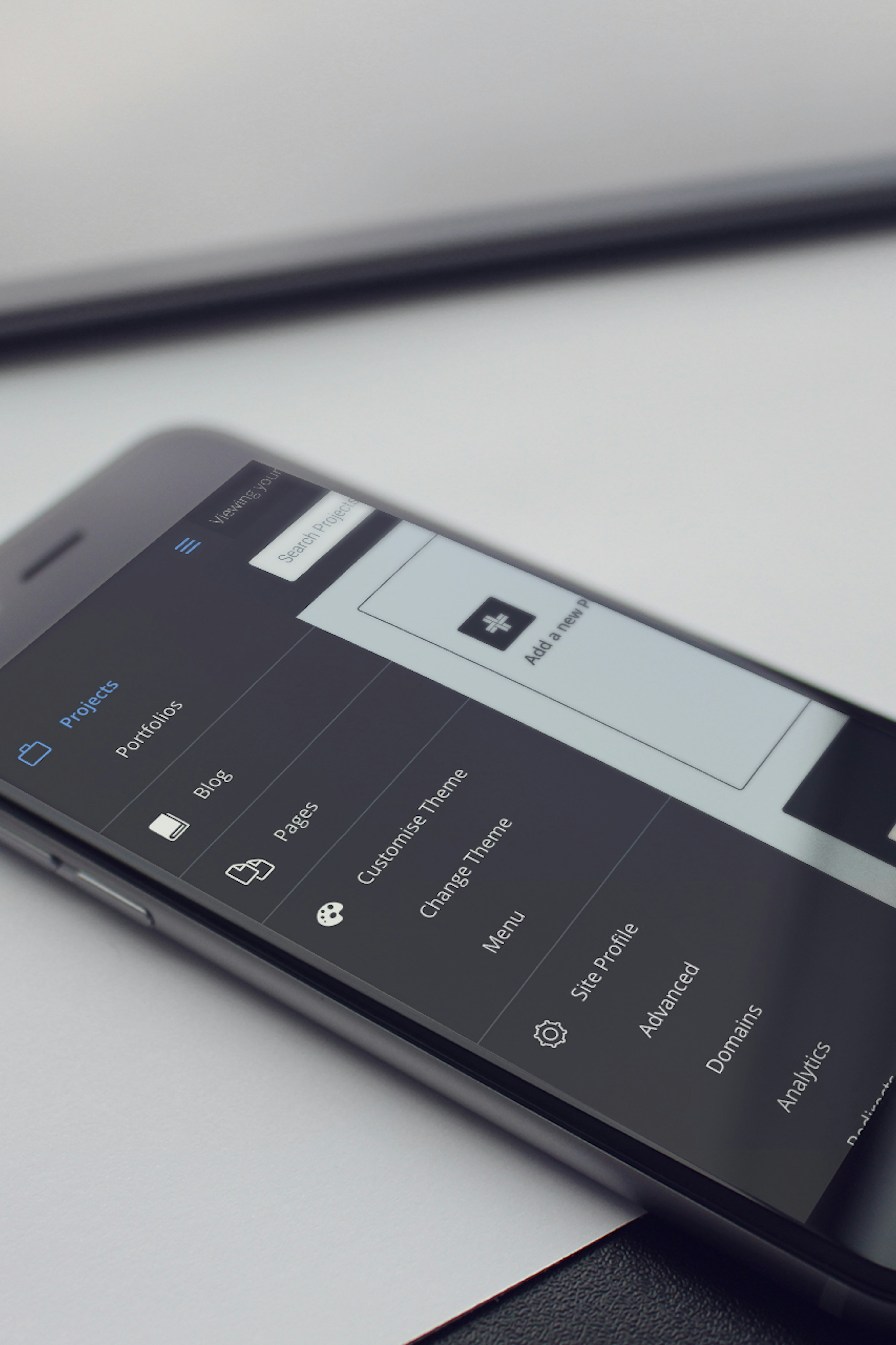 Update your portfolio anywhere