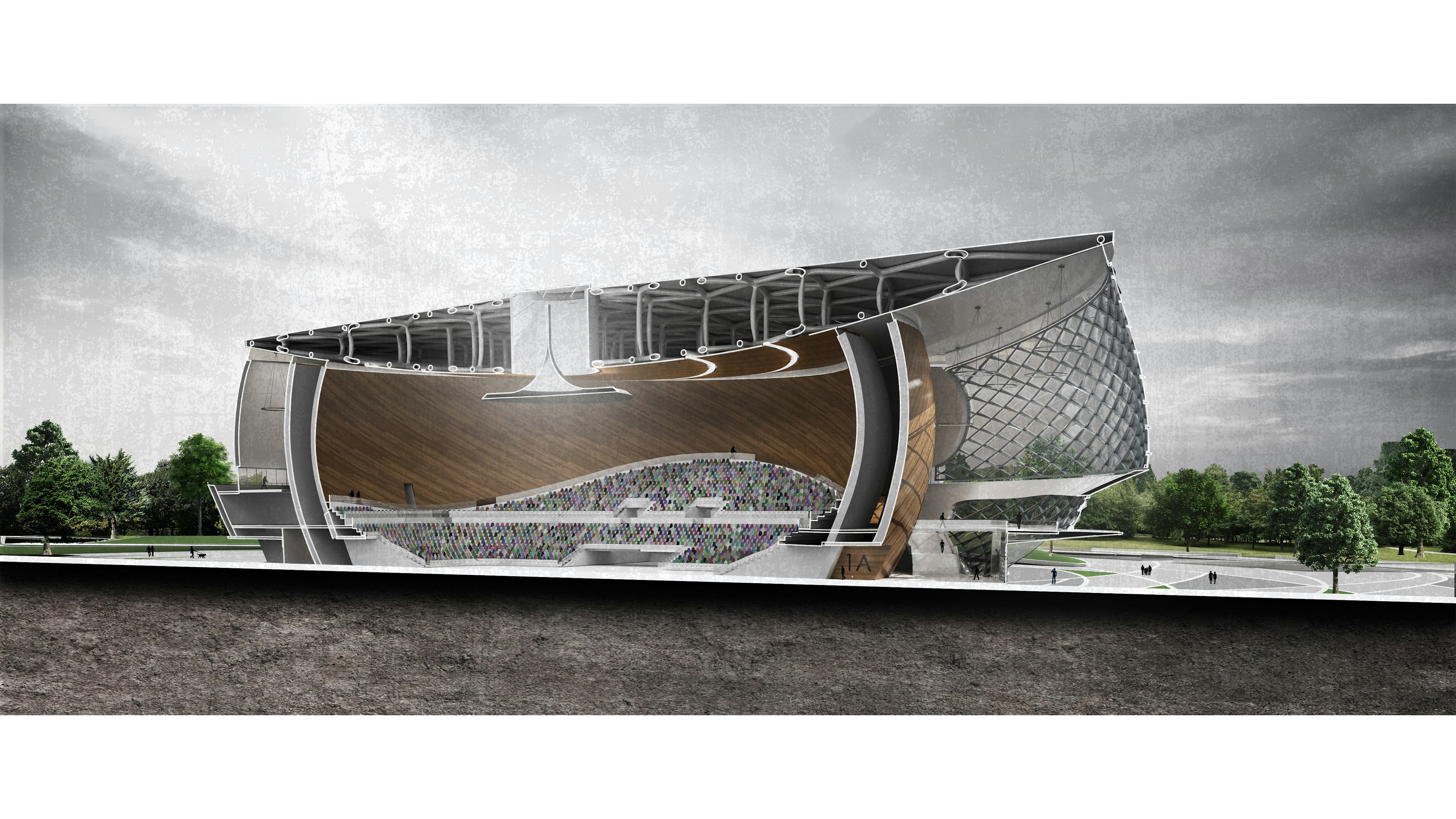 2022 Asian games sports park (winning proposal)