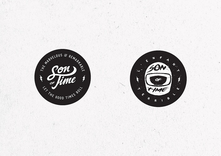 Son of Time X Numbnut Motorcycles Stickers_1