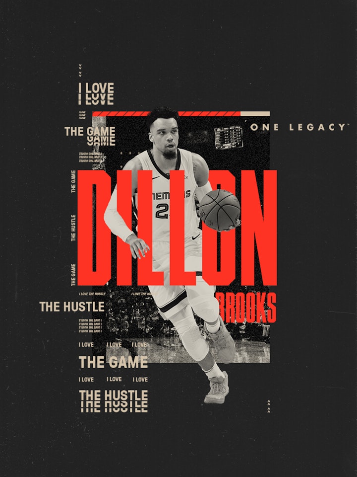 One Legacy Sports Mgmt dillon poster mockup