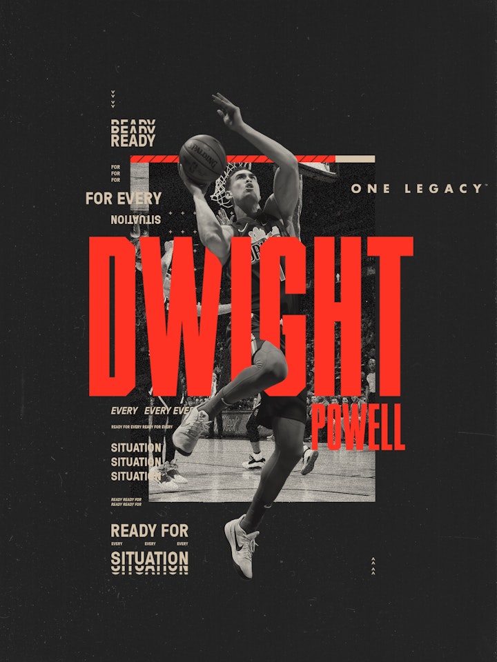 One Legacy Sports Mgmt dwight poster mockup