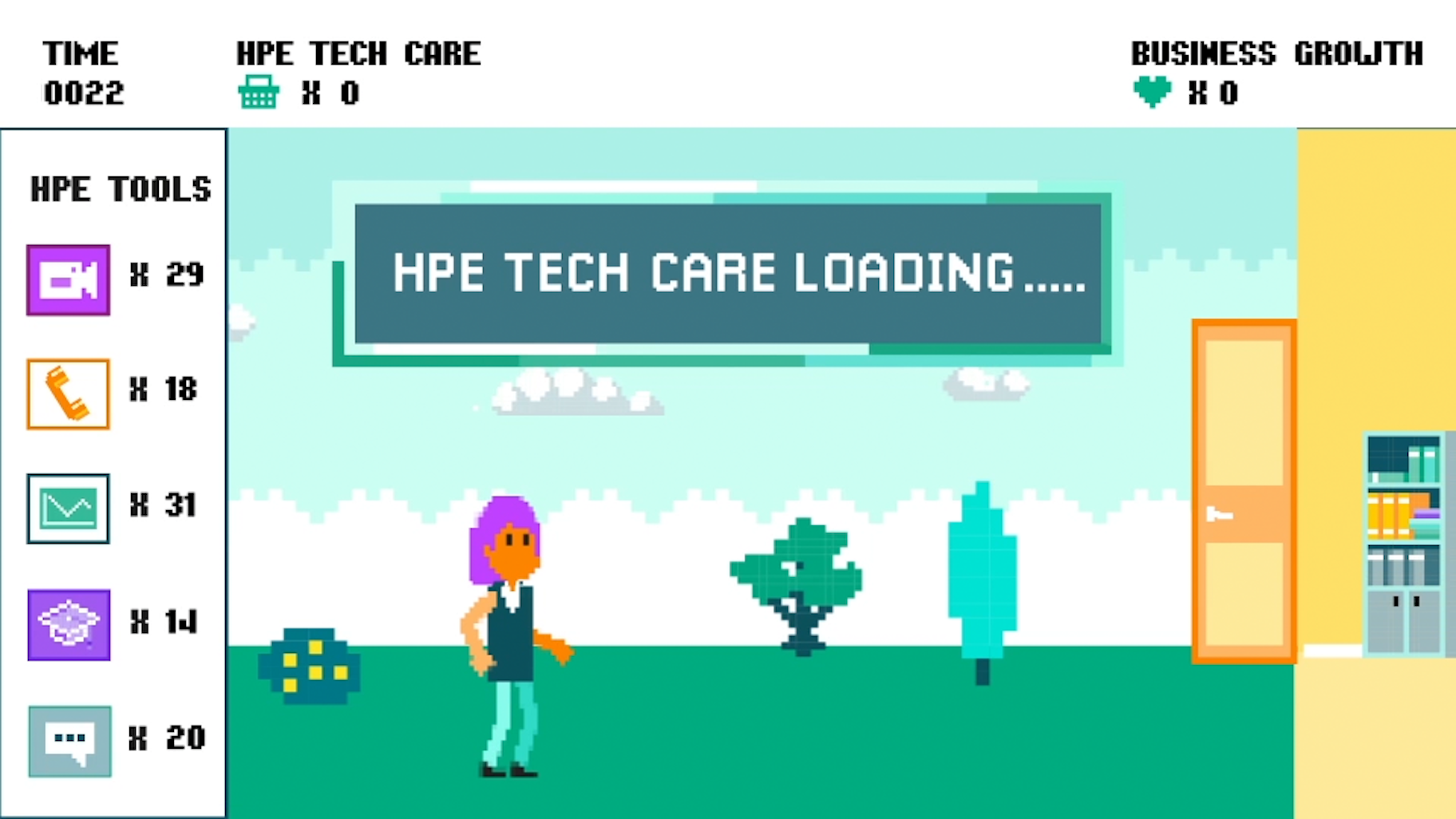 HPE Techcare game -