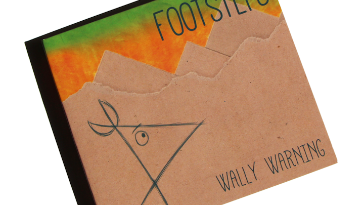 Album Layout für "Footsteps" von Wally Warning