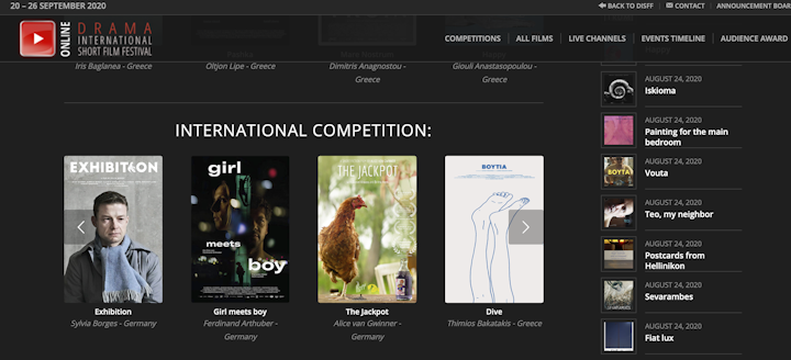 "Der Hauptgewinn" beim Drama ISFF