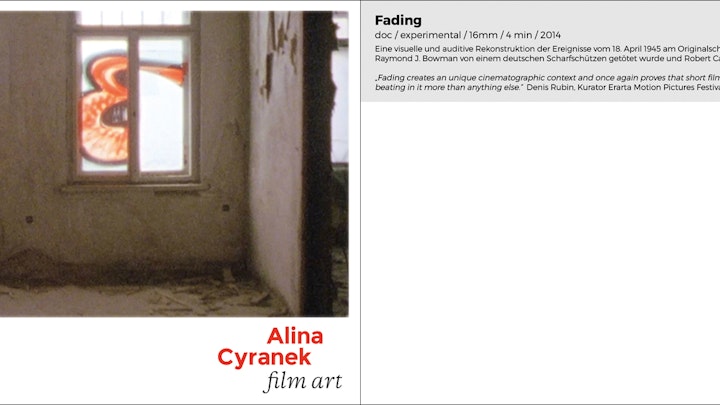 Postkartenserie für Filmemacherin Alina Cyranek