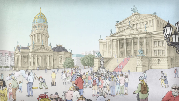 Animierter Buchtrailer für das Konzerthaus Berlin