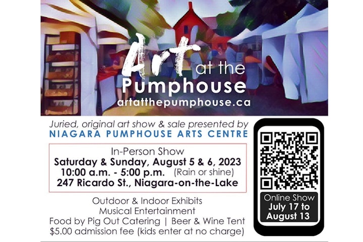 Art at the Pumphouse August 5-6