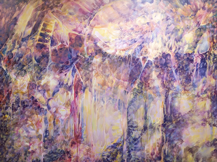 Reverberation - Reverberation, Acrylic on Canvas, 36" x 48", 2024