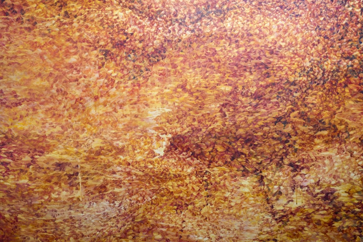 Burst - Burst, Acrylic on Canvas, 30" x 40", 2021