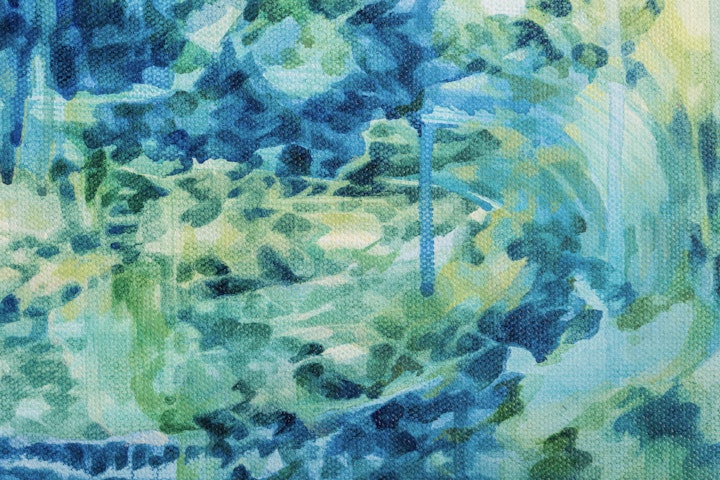 Resonance - Resonance (detail), Acrylic on Canvas, 30" x 48", 2023