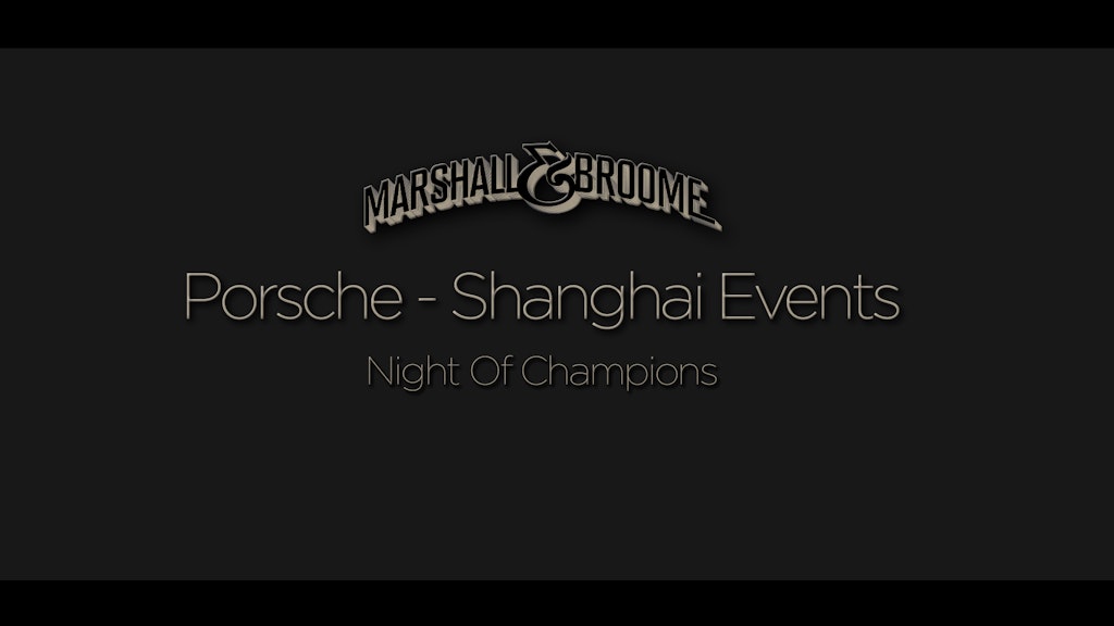 Porsche - Shanghai Events