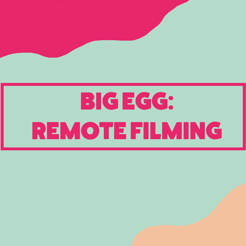 Big Egg Films - Video Production, Brighton. - How We’re Working Remotely to Get Your Projects Made