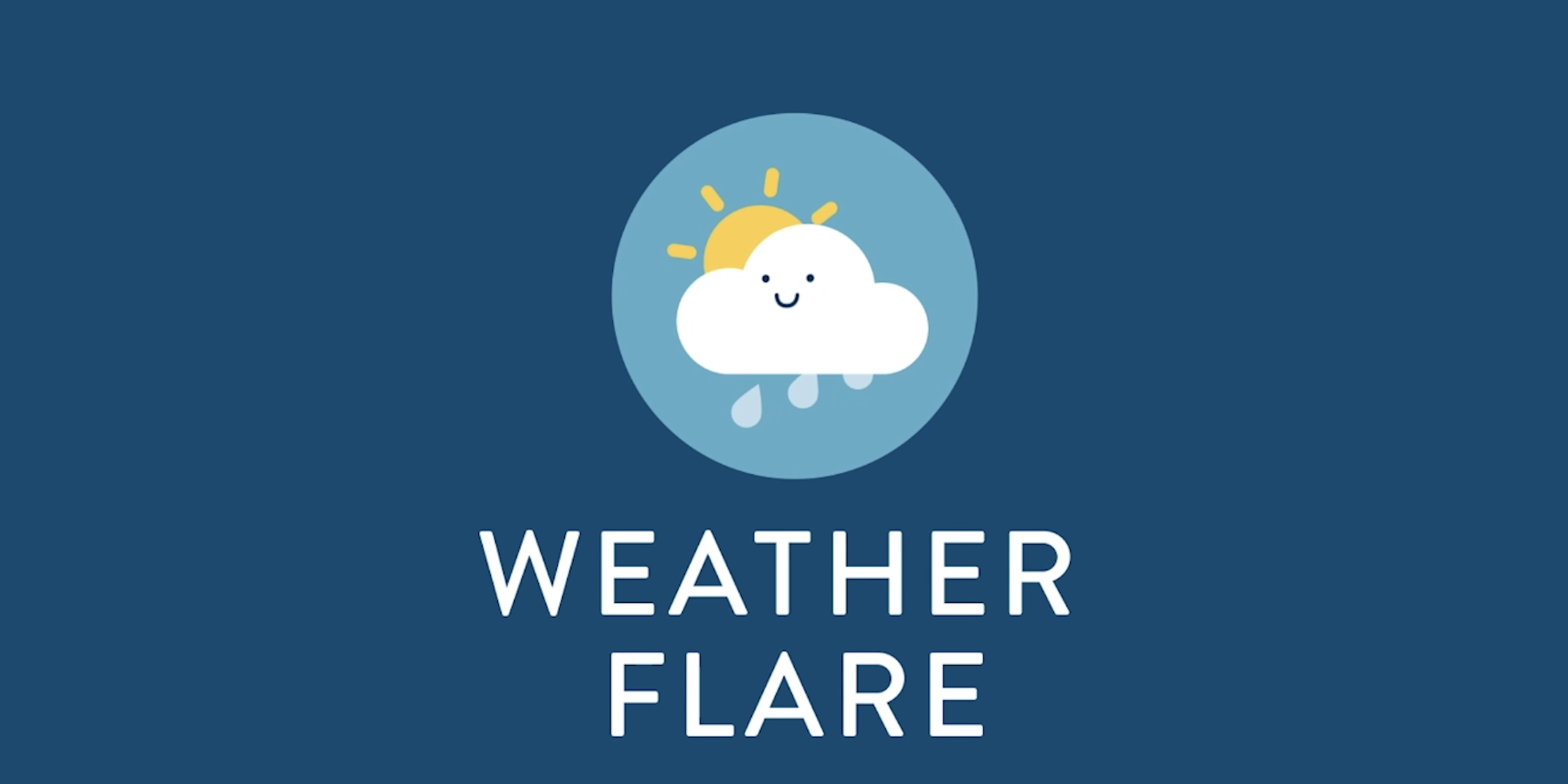 Crowdfunding video for WeatherFlare app