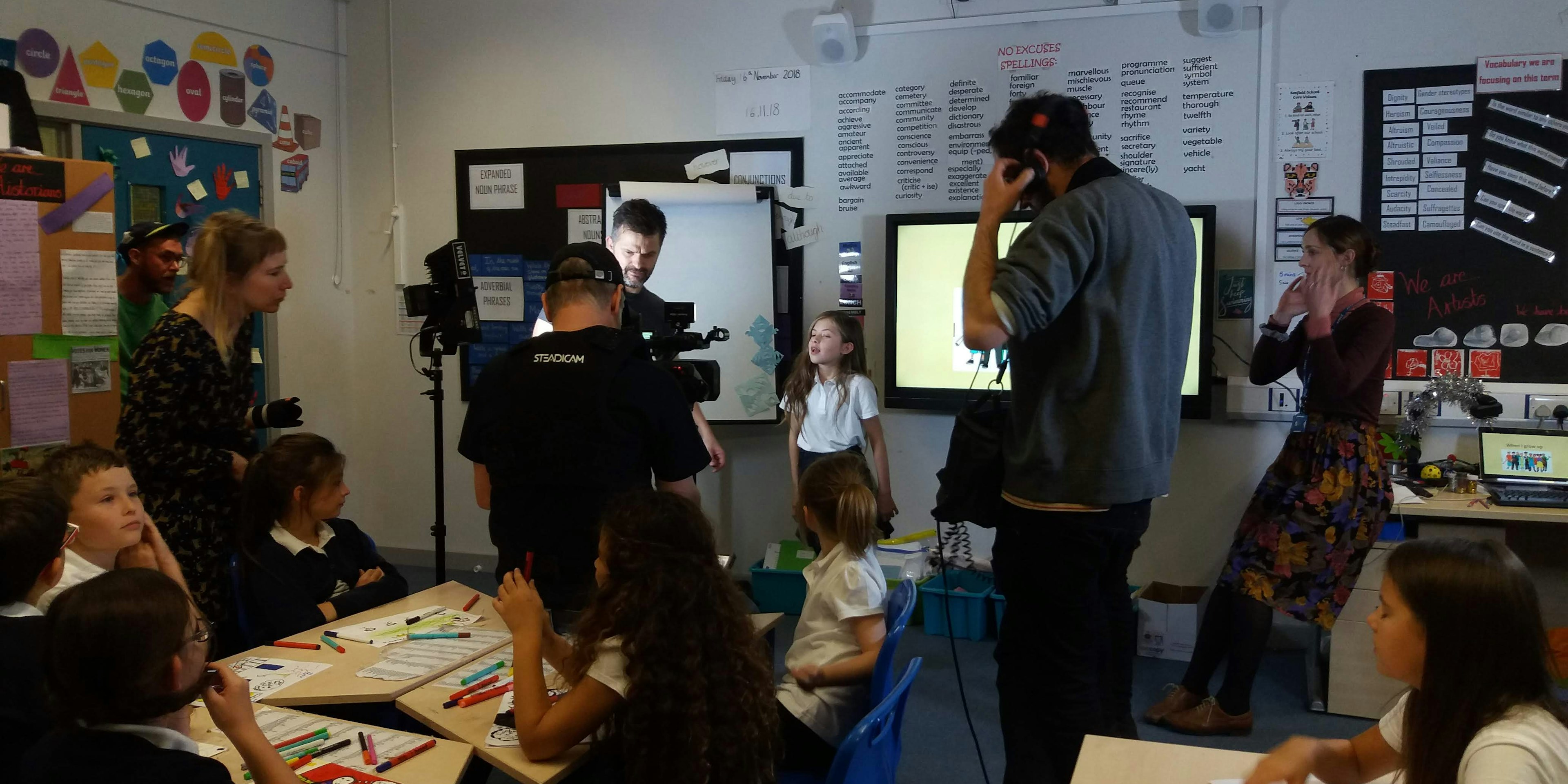 Behind the scenes -BHT Christmas campaign 2018