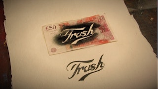 Trashed cash for Trash n Cash London show 13th Nov