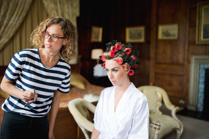 BRIDAL MAKEUP & HAIR - Tom & Danielle Xerxes-Wilson