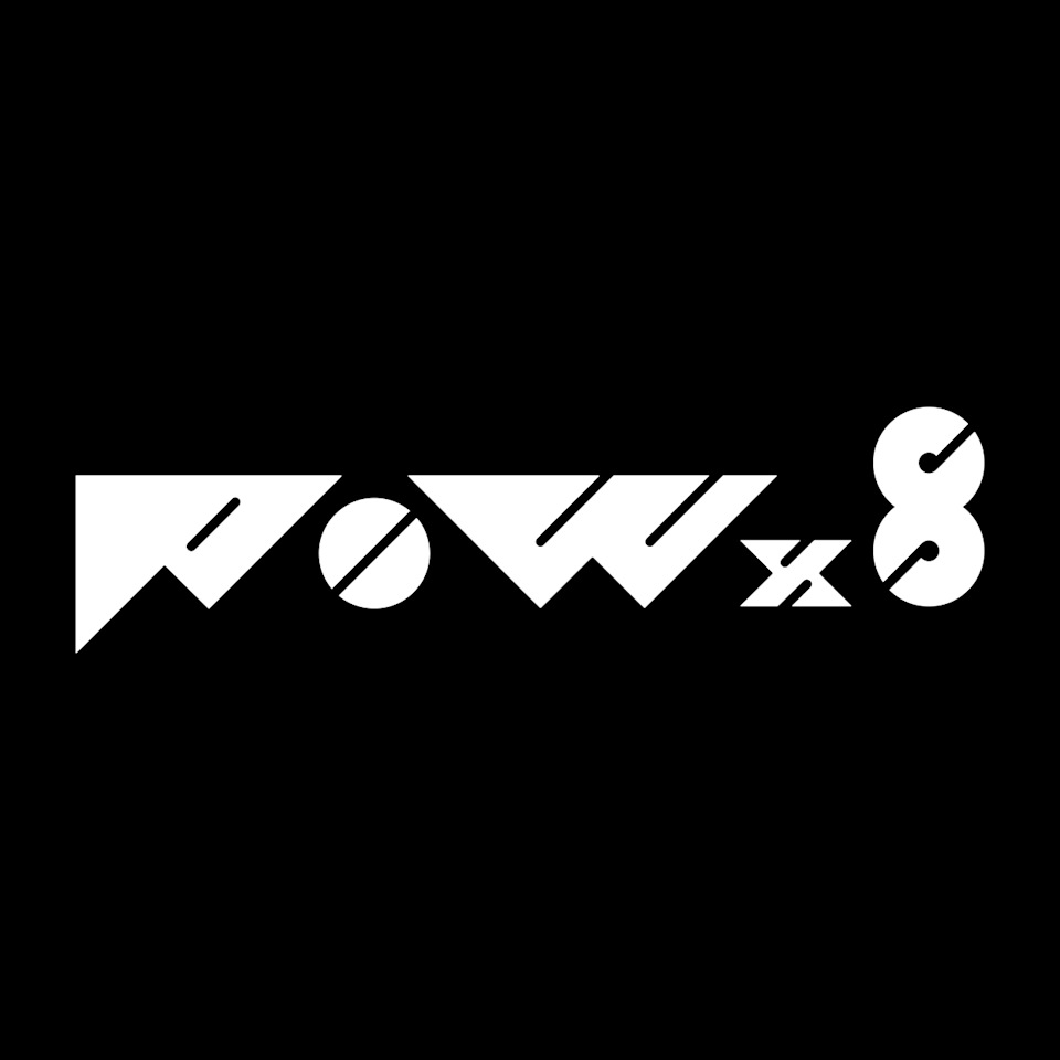 POW×8 logo