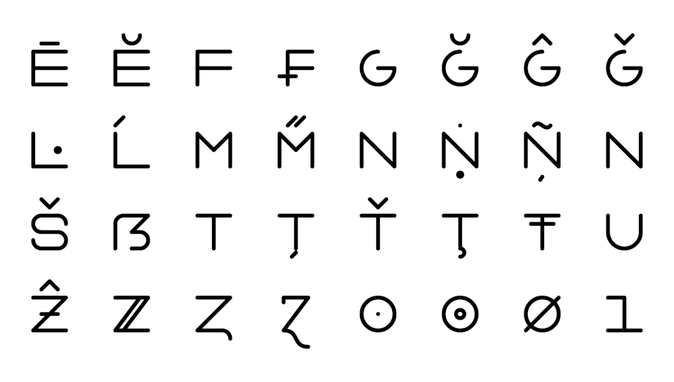 Type, Iconography and Design Language - minimost_typeface_02