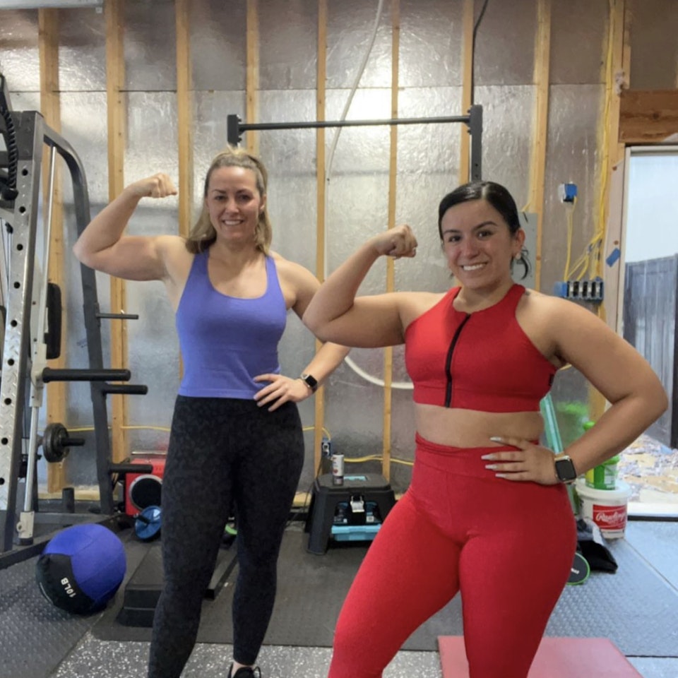 audishores - 1.24 | Back with my workout battle buddy! Accountability is key for me