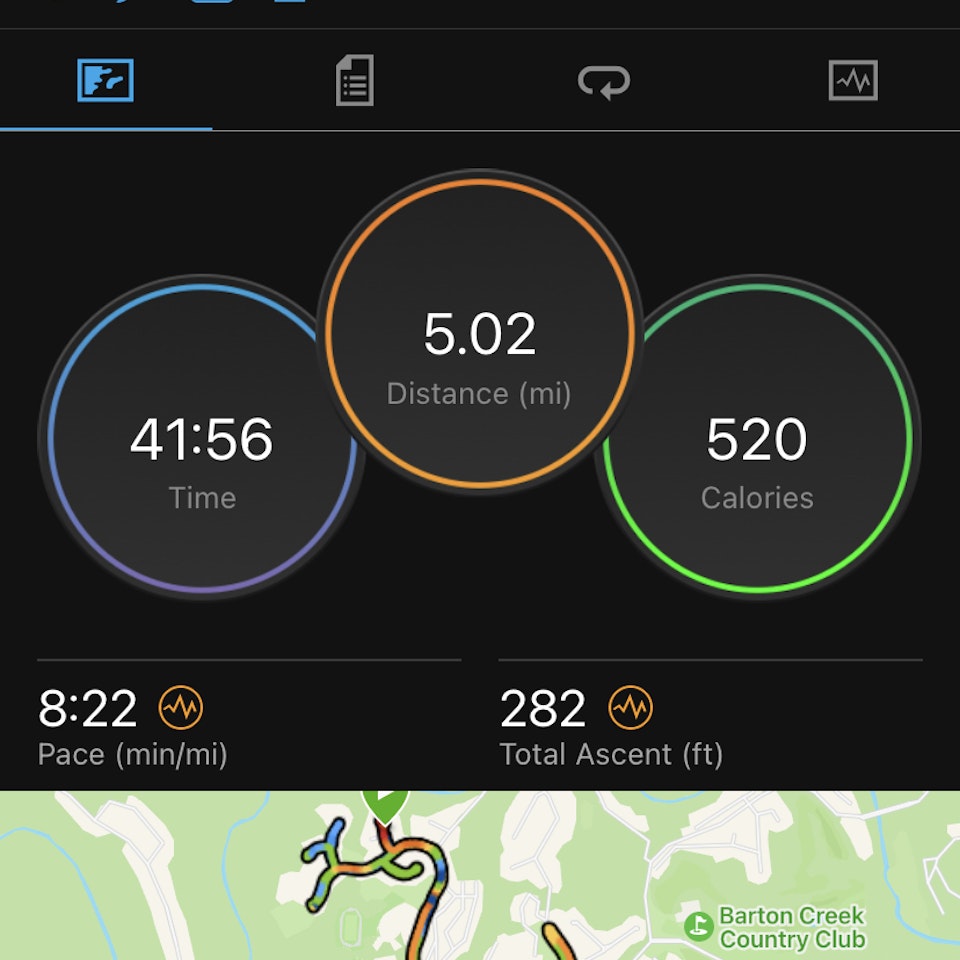 audishores - 1.16 | 5-mile run