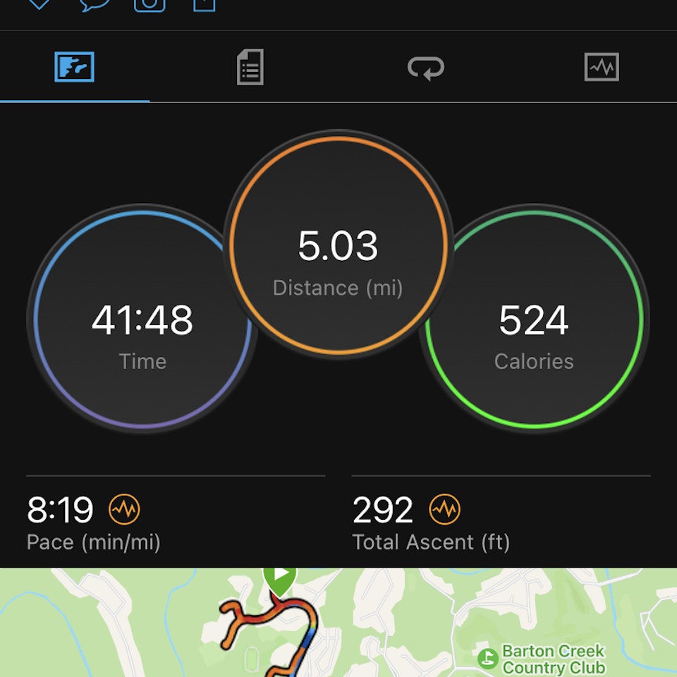 audishores - 1.20 | 5-mile run