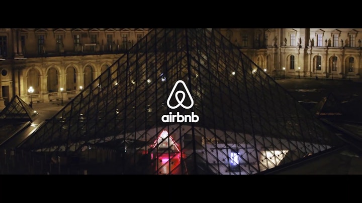 Airbnb presents "A night at the Louvre" : Bexy Cameron