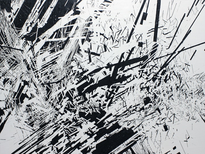 O.T. 501, Oil on canvas, 120 x 160 cm, 2014