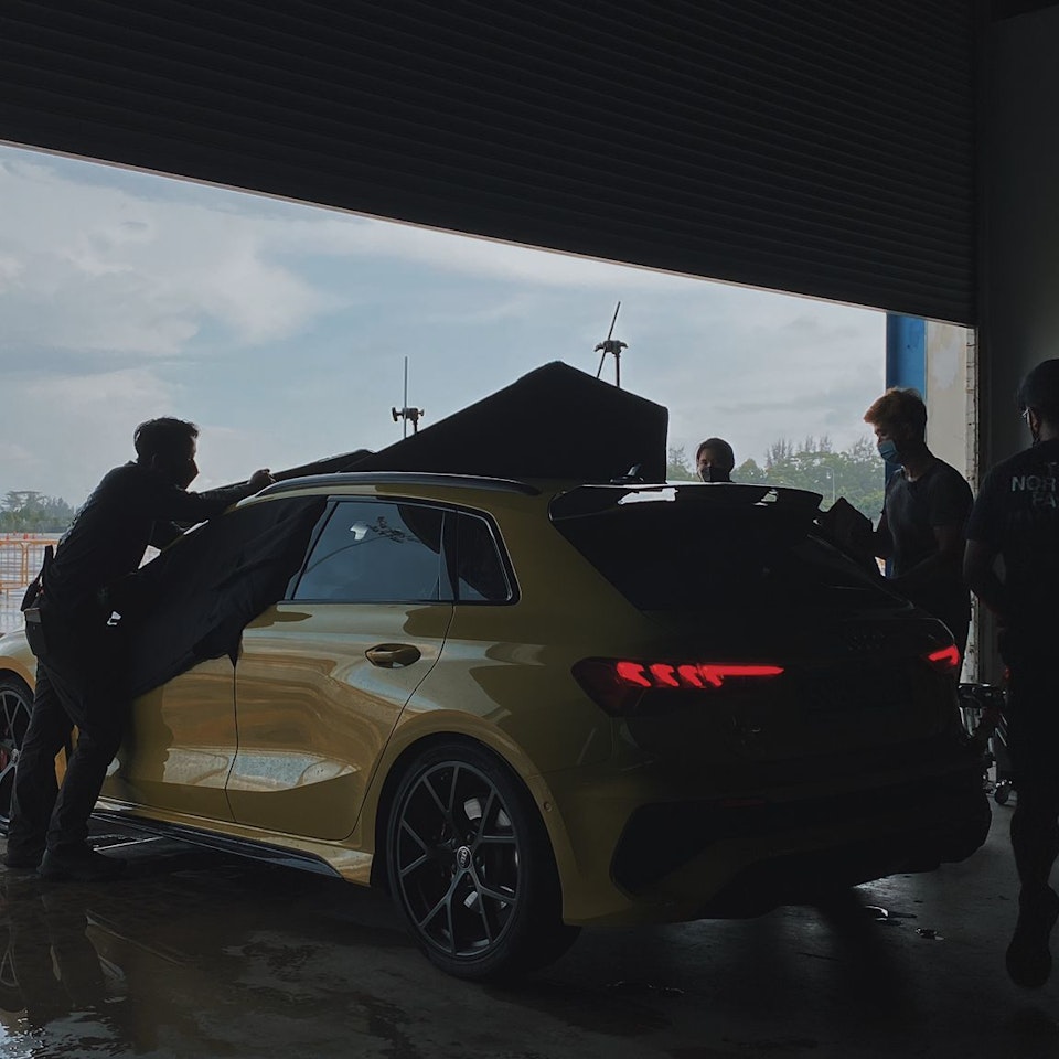 electriclime° - BTS | electriclime° partner with BBDO Singapore to bring the launch of the new Audi RS3 to life.