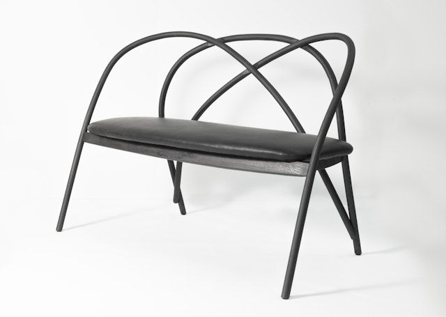 Bow Sofa 17 Black Gemla