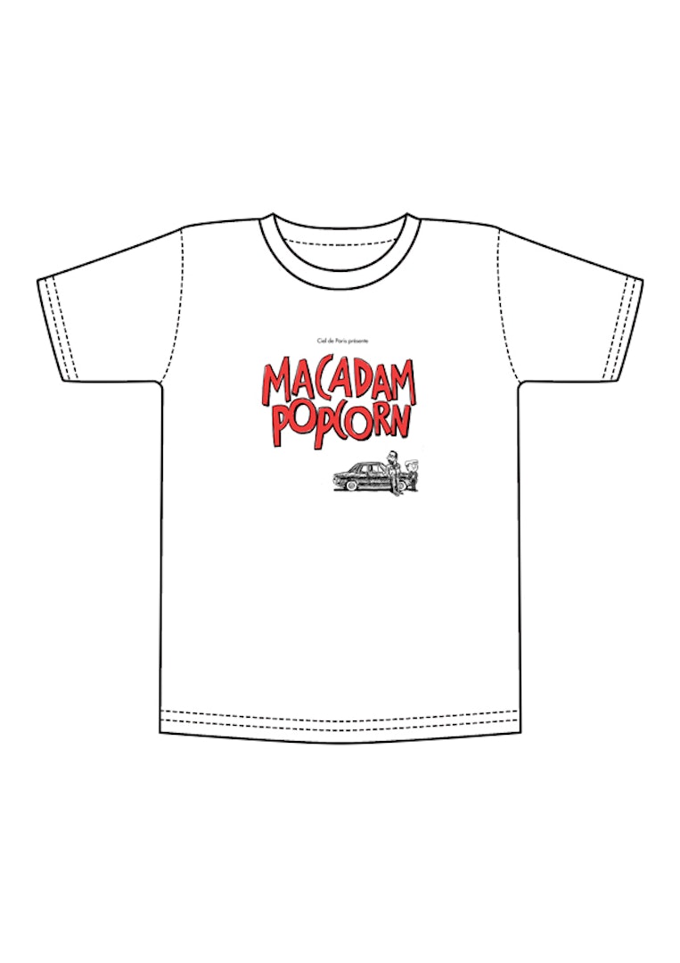 macadam popcorn T-shirt