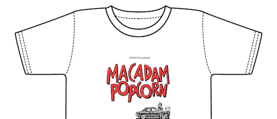 macadam popcorn vf macadam popcorn T-shirt