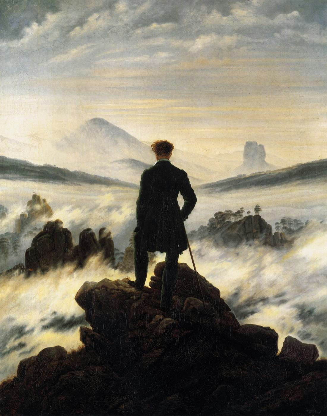 Wanderer above the Sea of Fog, C. D. Friedrich