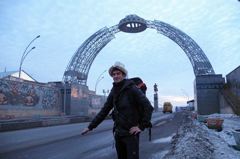 Hitchhiking Kyrgyzstan Kalpak