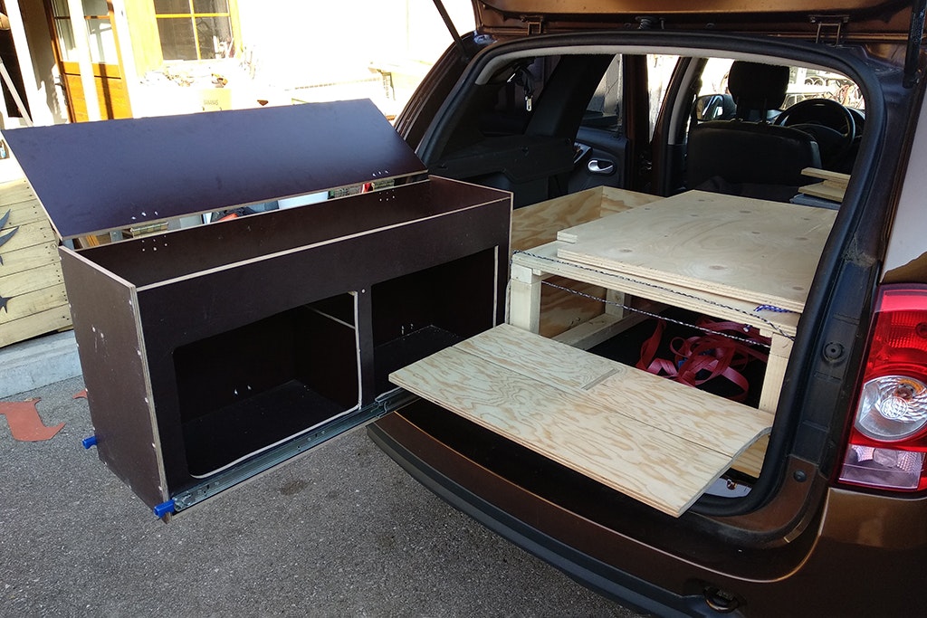 Duster Camper Build: The Back