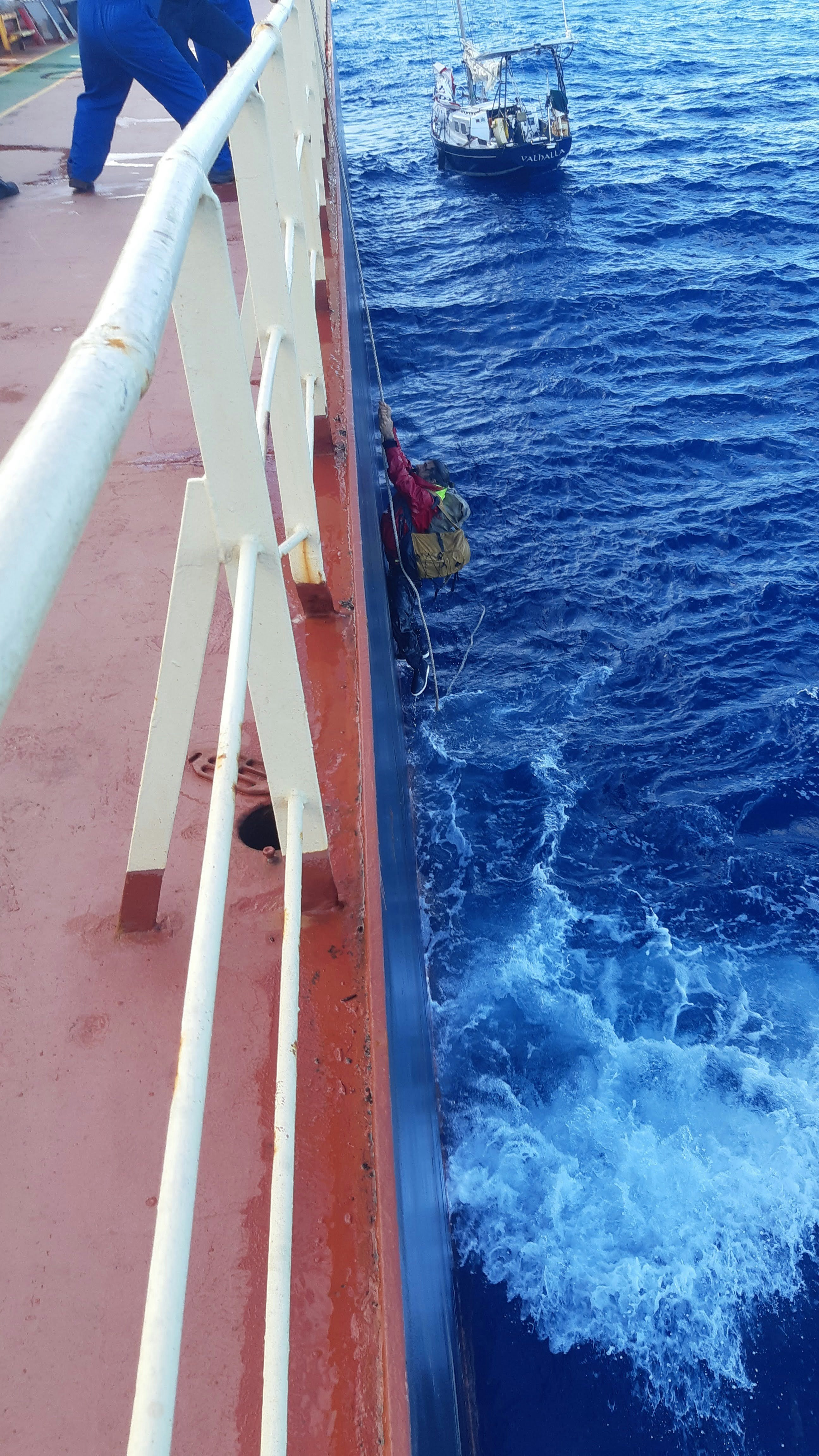 SV Valhalla - Forced to abandon ship